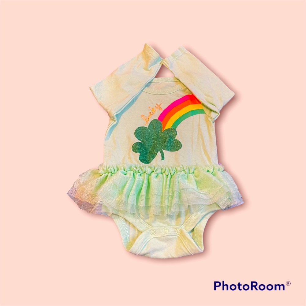St. Patrick’s Day newborn shirt